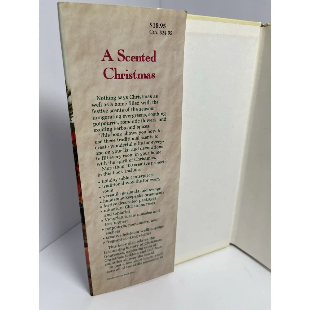 Vintage A‎ Scented Christmas Hardcover Dawn Cusick 100 Projects